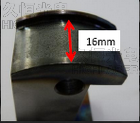 曲面支架激光淬火